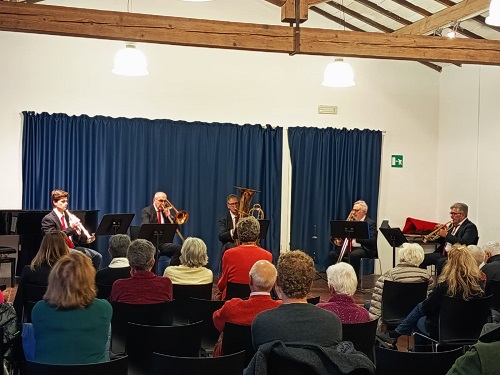 Concerto di ottoni 3° Centenario  morte ZIPOLI sala Scuola Verdi 31 gen 2026.