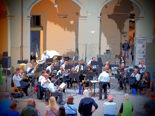 Concerto Primo Maggio Piazza Comune PO 1 maggio 2025.