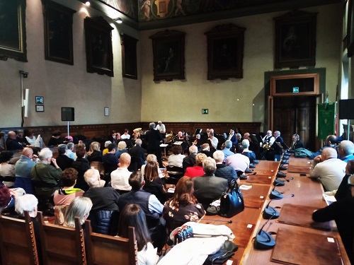 Concerto della Liberazione Sala Consiliare Comune PO 25 aprile 2025