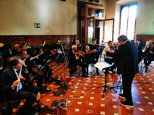 Concerto della Liberazione Sala Consiliare Comune PO 25 aprile 2025
