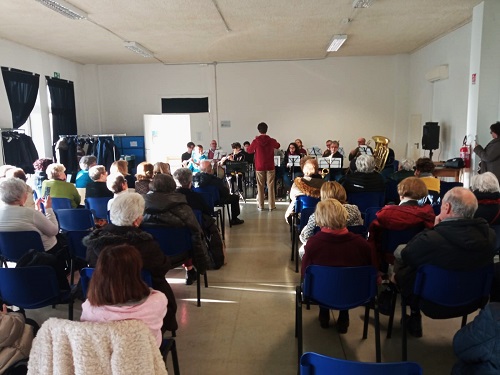 Concerto Banda CHITI La Fanfarina Sacra Famiglia PO 30 gen 2025.