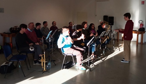 Concerto Banda CHITI La Fanfarina Sacra Famiglia PO 30 gen 2025.