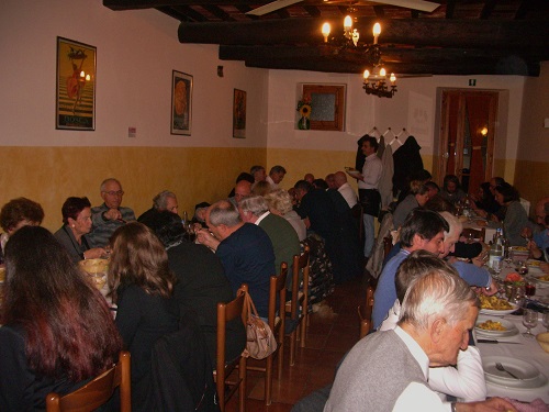 Cena sociale al Ristorante di Montalgeto 22 novembre 2014