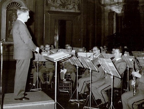 Concerto a Firenze in Palazzo Vecchio 1964.