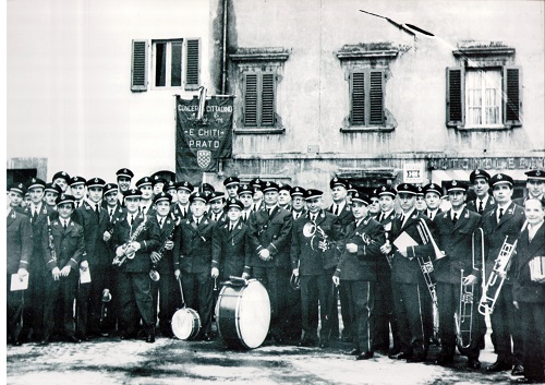 In Piazza San Domenico PRATO anni Sessanta.