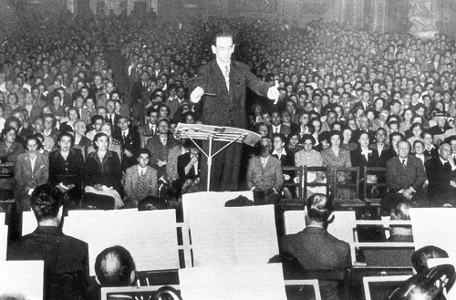 Concerto a Firenze in Palazzo Vecchio 1952